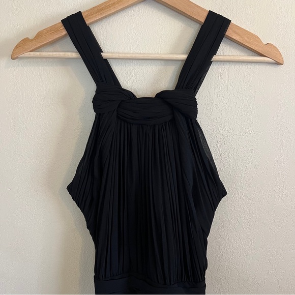 Zara Halter Open Back Midi Dress - Picture 5 of 16